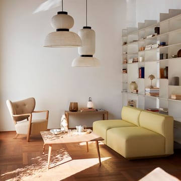 Wulff Lounge Chair ATD2 fauteuil - Geolied eikenhout-Karakorum - &Tradition