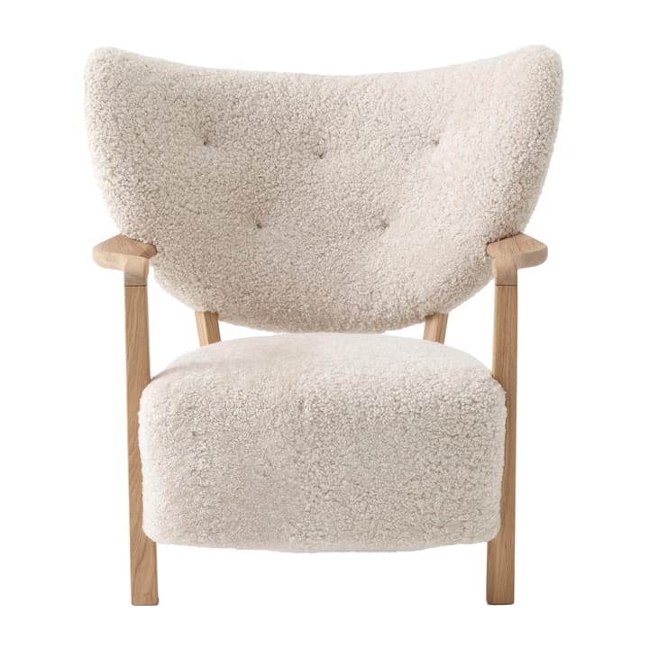 Wulff Lounge Chair ATD2 fauteuil, Geolied eikenhout-Moonlight &Tradition