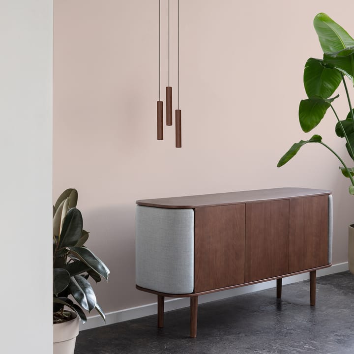 3 klokkenspellen lamp, donker eiken Umage