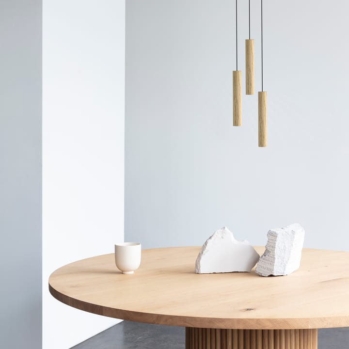 3 klokkenspellen lamp, eiken Umage
