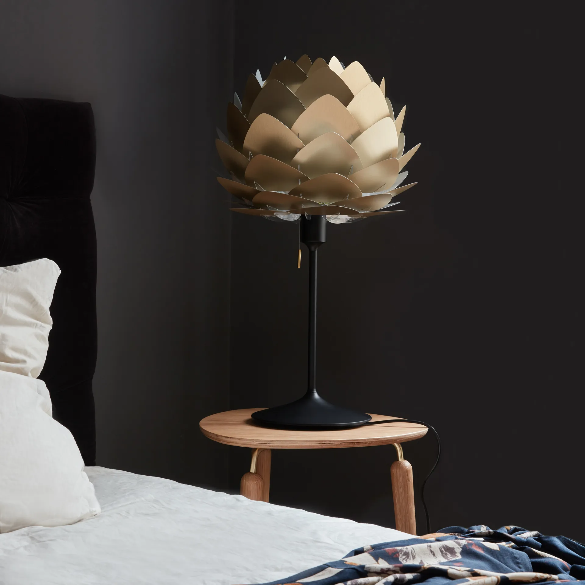 Aluvia lamp geborsteld messing, 40 cm Umage