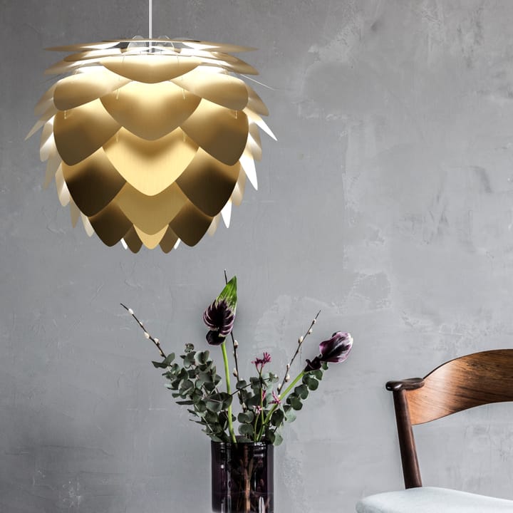 Aluvia lamp geborsteld messing, 59 cm Umage