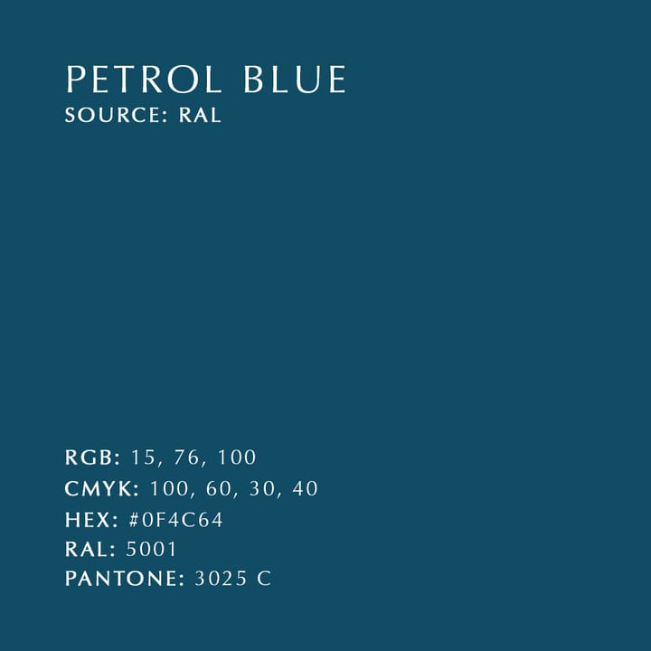 Aluvia lamp petrol blue - Medium Ø59 cm - Umage