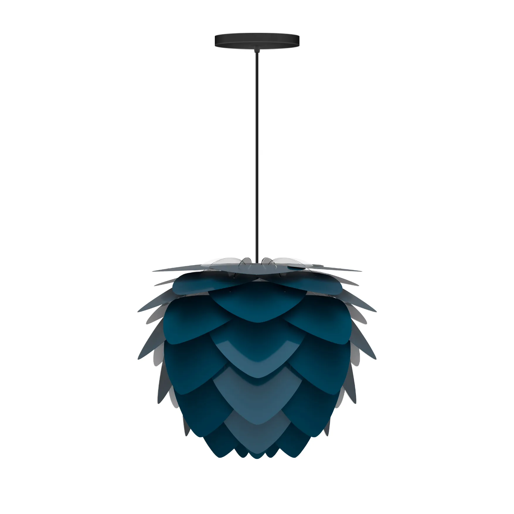 Aluvia lamp petrol blue, Mini Ø40 cm Umage