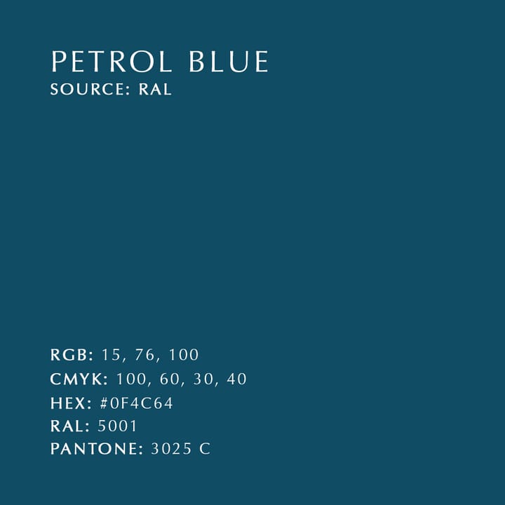 Aluvia lamp petrol blue, Mini Ø40 cm Umage