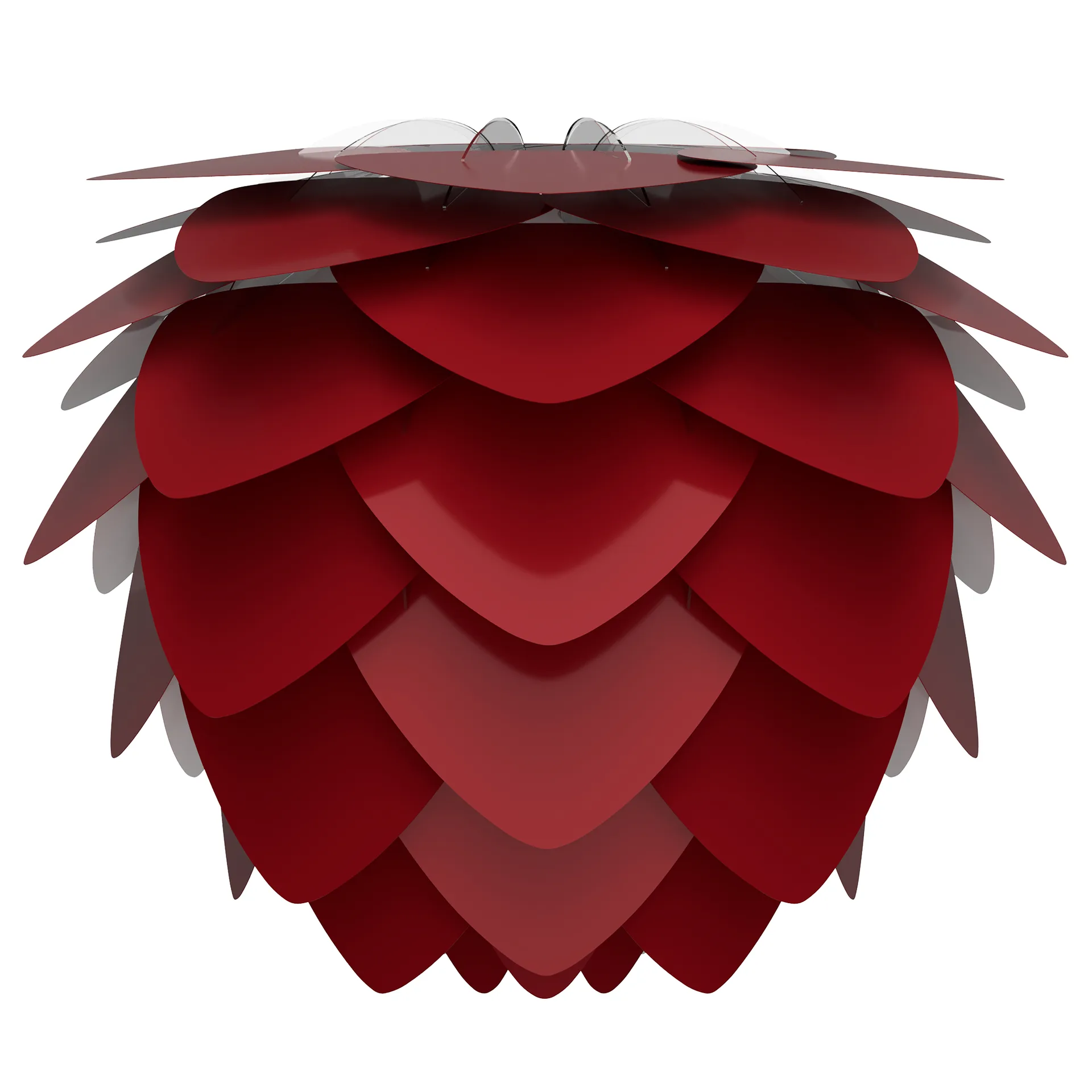 Aluvia lamp ruby red, Medium Ø59 cm Umage