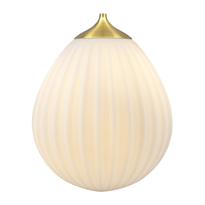 Around The World lampenkap hanglamp wit, Geborsteld messing Umage