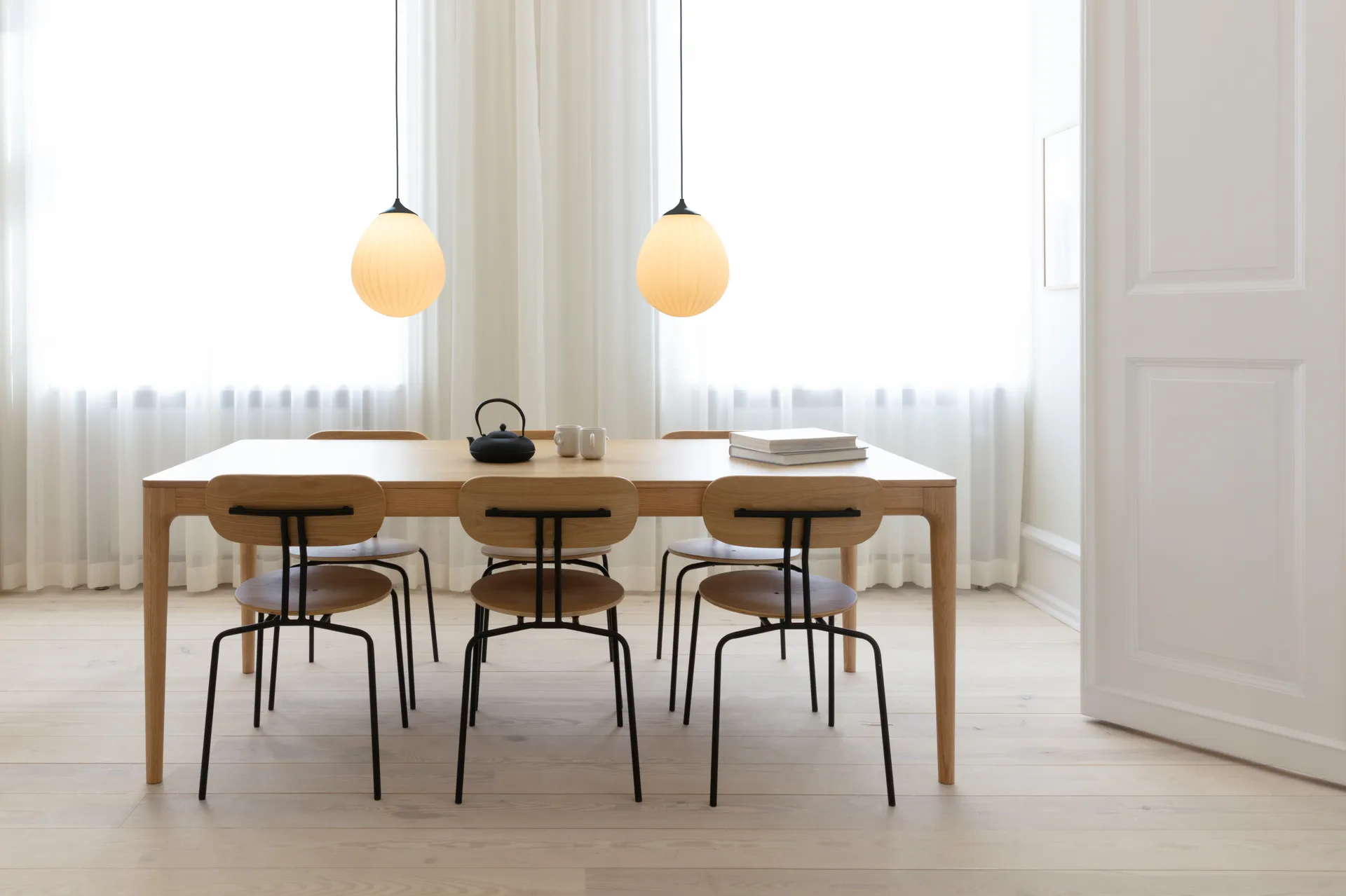 Around The World lampenkap hanglamp wit, Zwart Umage