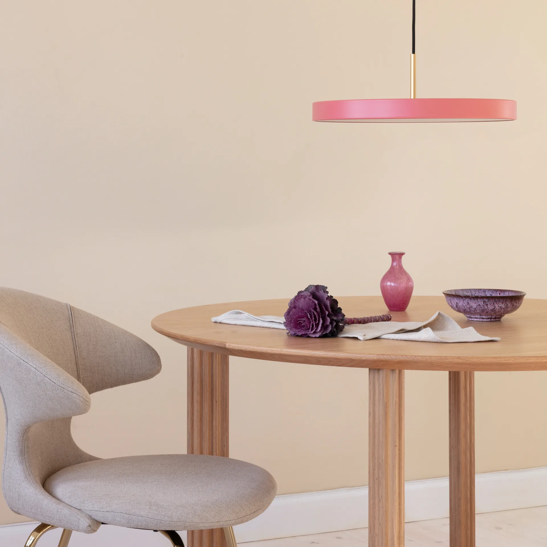 Asteria hanglamp, Nuance rose Umage