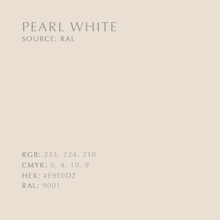 Asteria hanglamp, pearl (wit) Umage