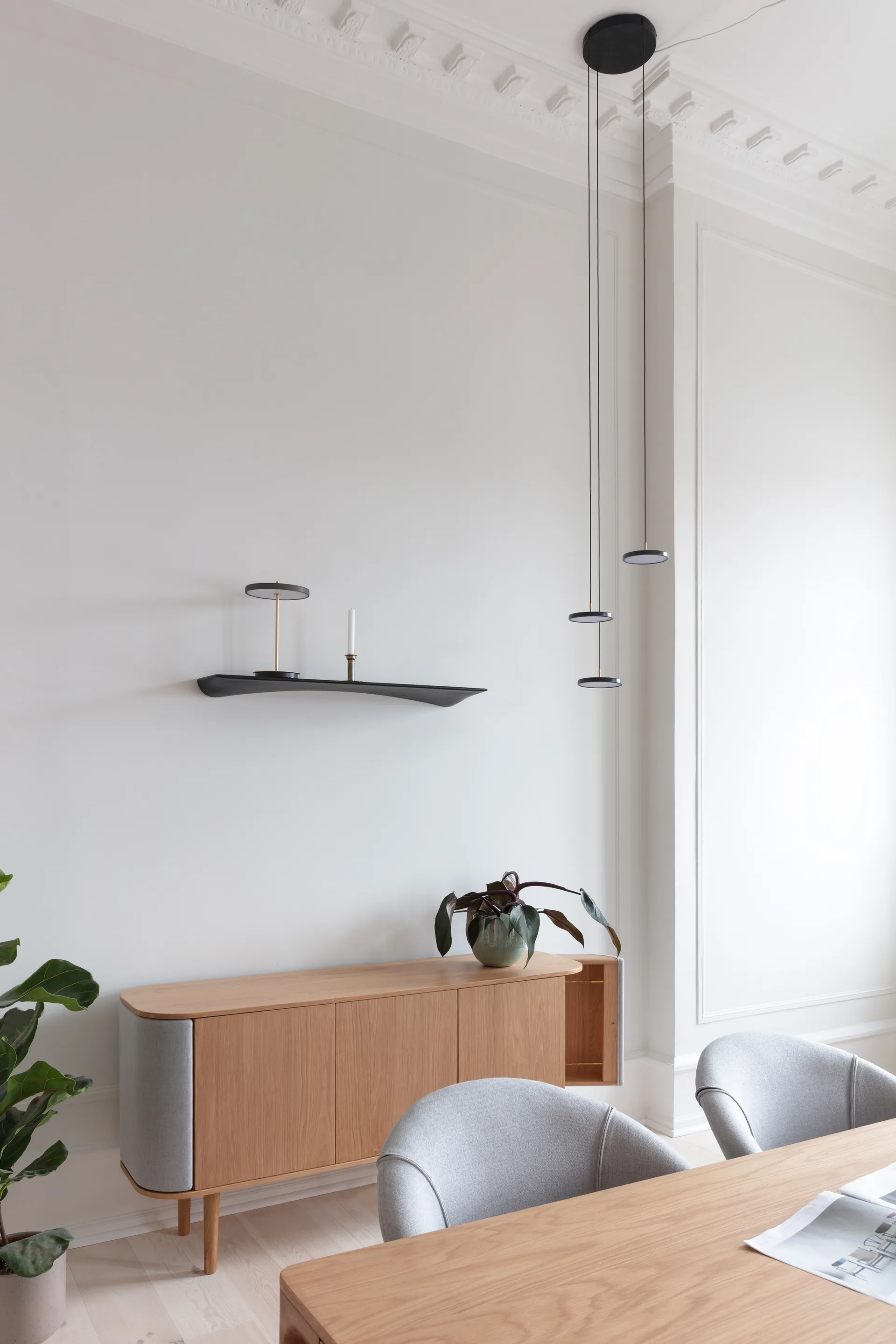 Asteria Micro Cluster hanglamp, Zwart Umage