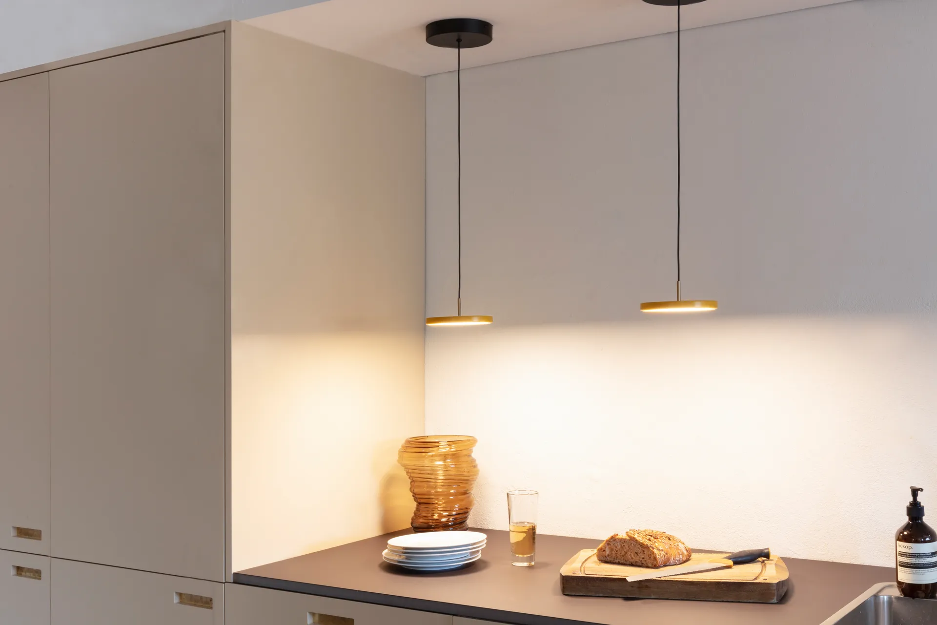 Asteria Micro hanglamp, Saffron Yellow Umage