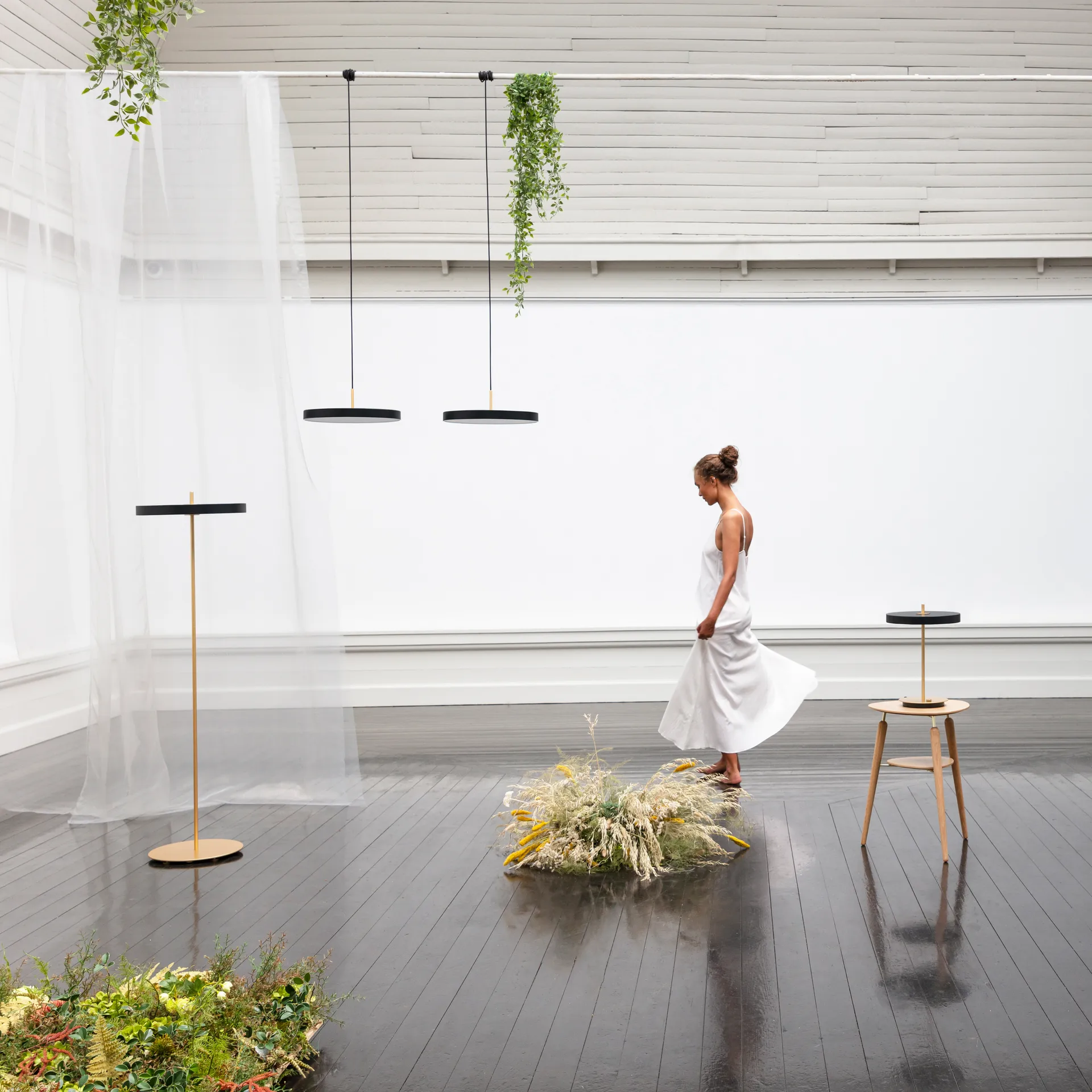 Asteria Mini plafondlamp, Black Umage