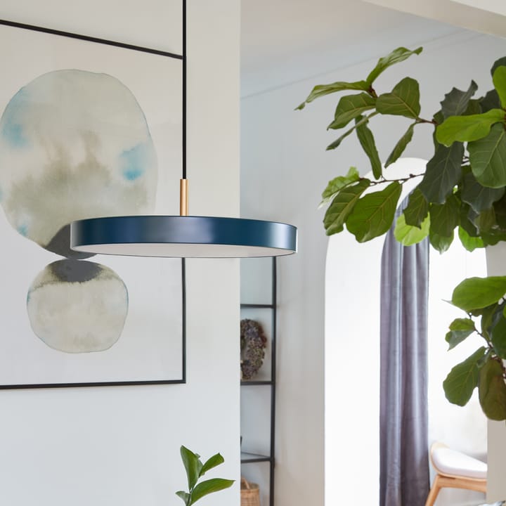 Asteria Mini plafondlamp, Petrol blue Umage
