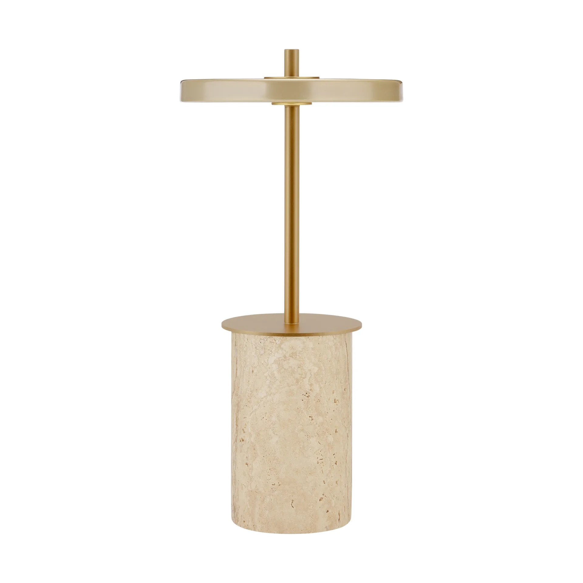 Asteria Move Mini tafellamp Ø12x25,5 cm, Clay Travertine-brons Umage