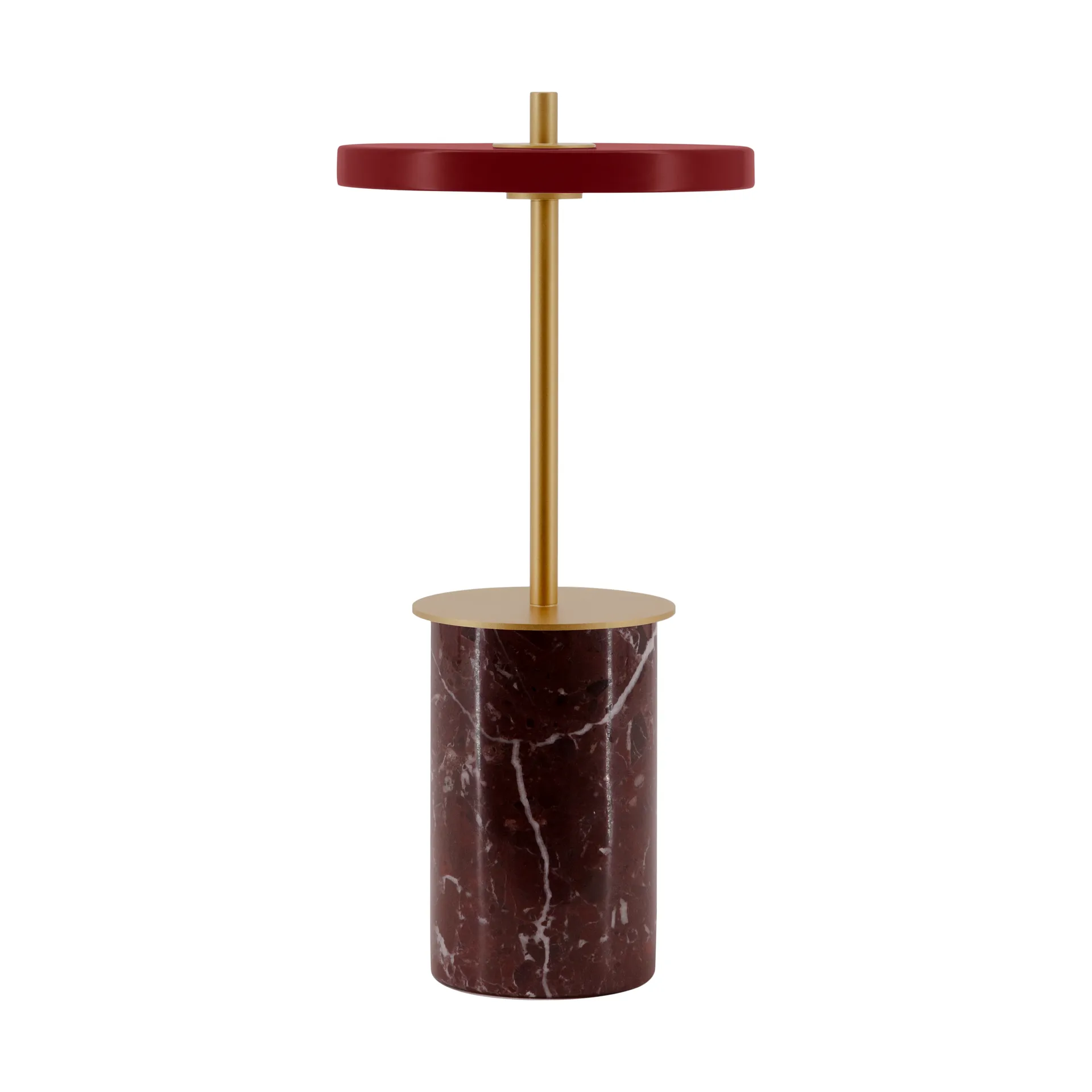 Asteria Move Mini tafellamp Ø12x25,5 cm, Red marble Umage