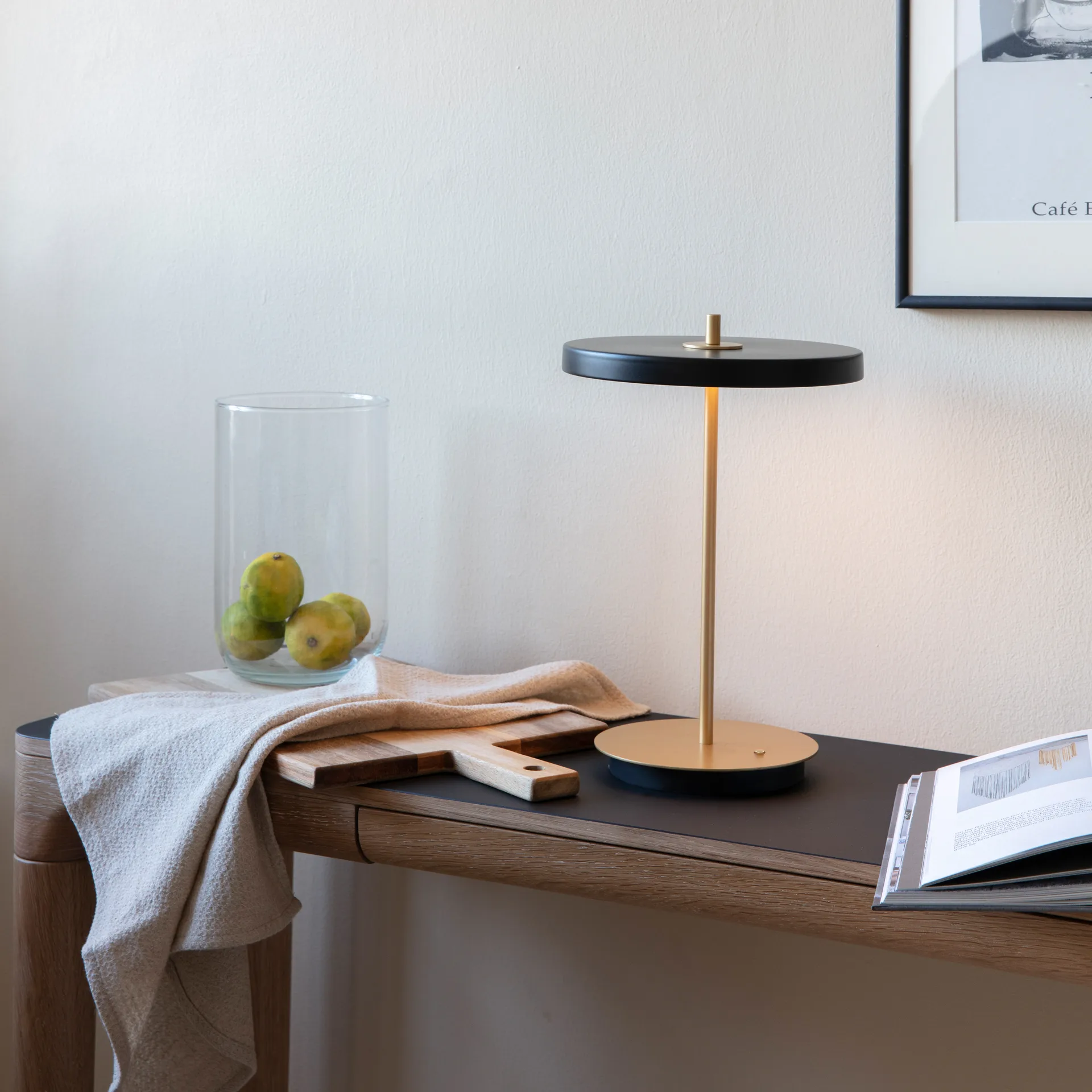 Asteria Move tafellamp, Black Umage