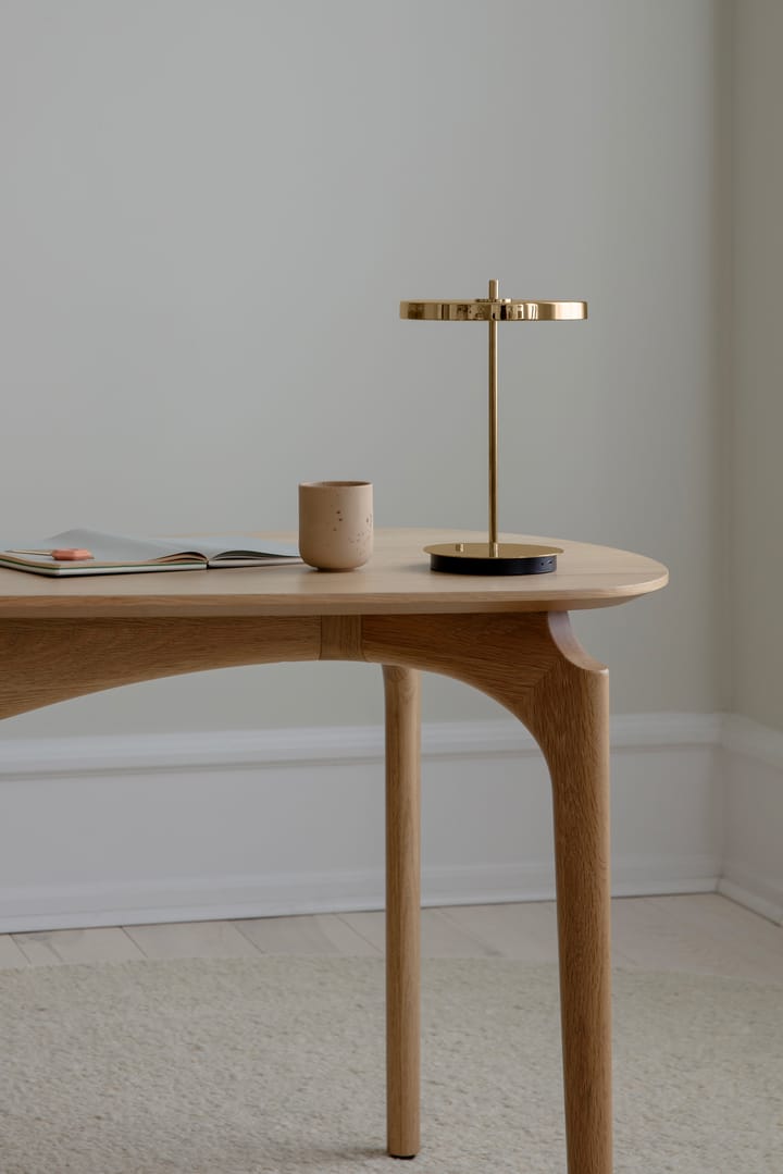 Asteria Move tafellamp, Polished brass Umage