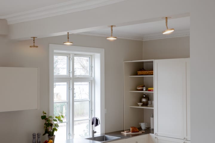 Asteria Spot plafond- en wandlamp Ø12 cm, Polished brass Umage