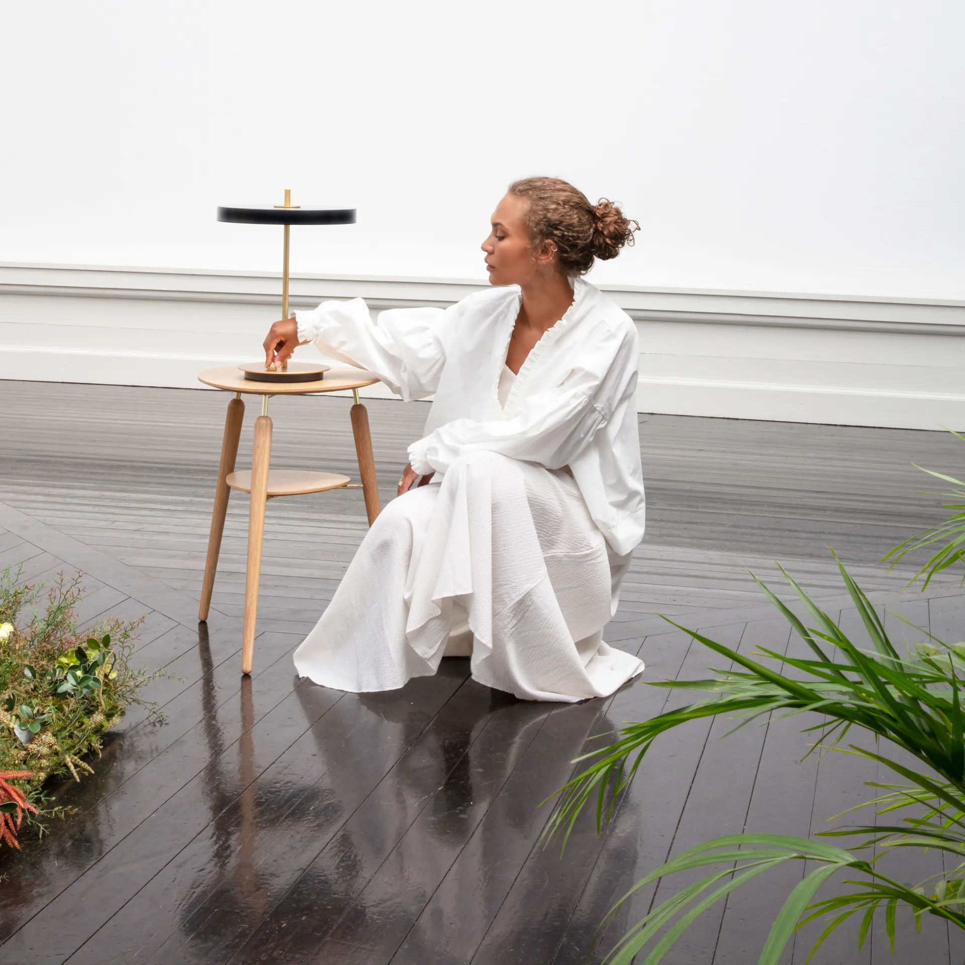 Asteria tafellamp, Black Umage