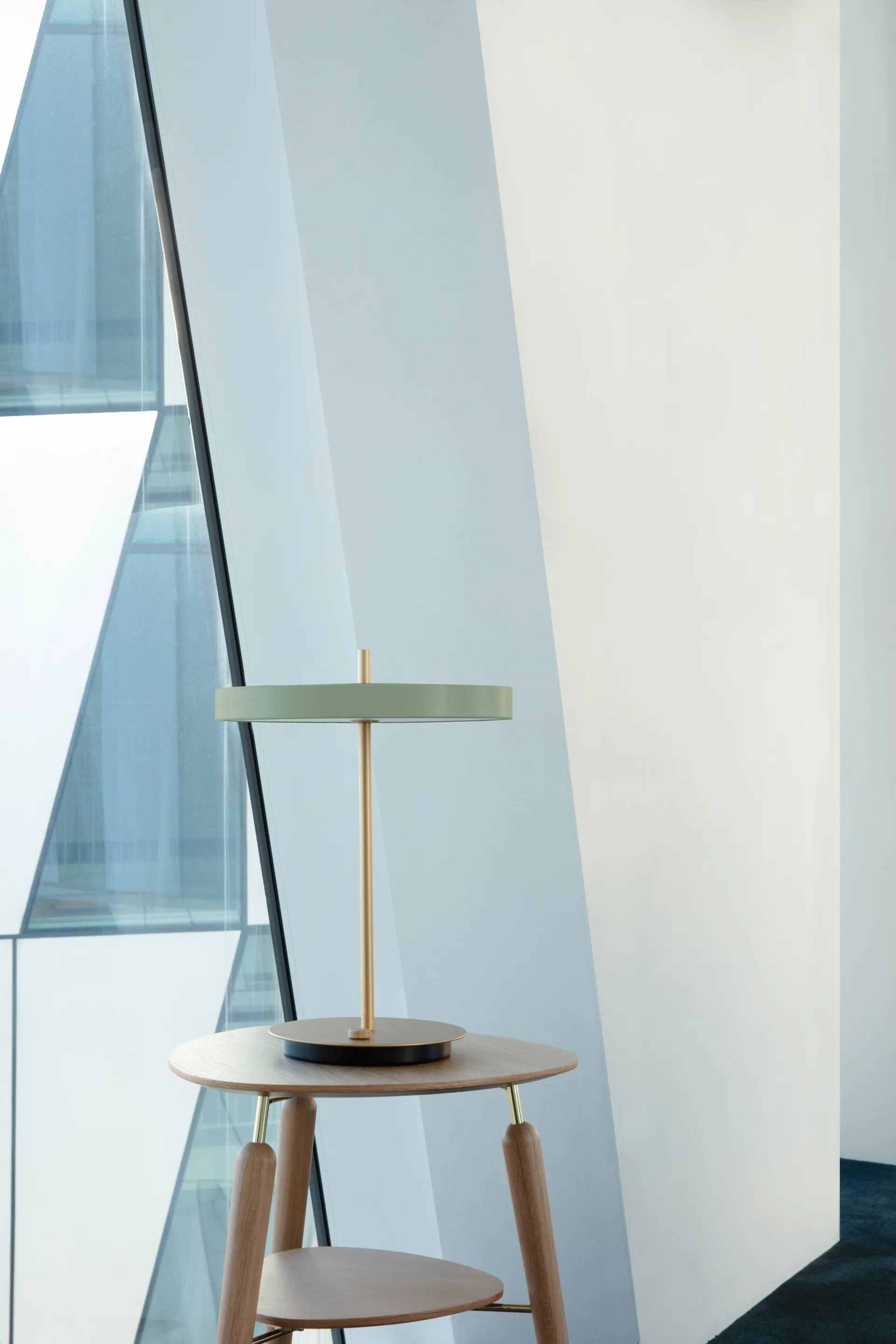 Asteria tafellamp, Olive Umage