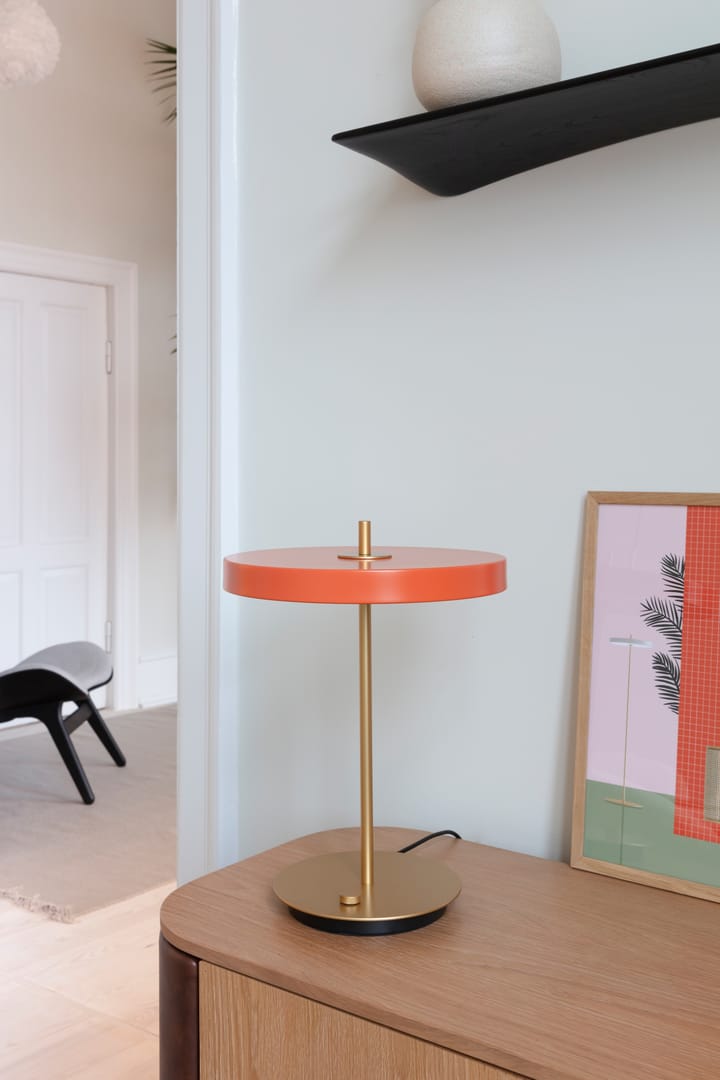 Asteria tafellamp, Orange Umage