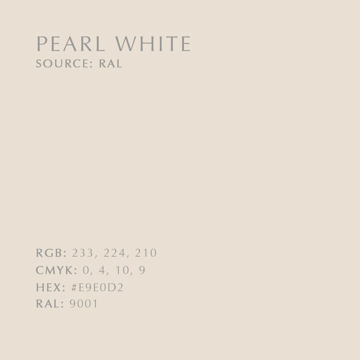 Asteria Up plafonnière medium - Pearl white - Umage