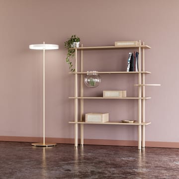 Asteria vloerlamp - parelwit - Umage