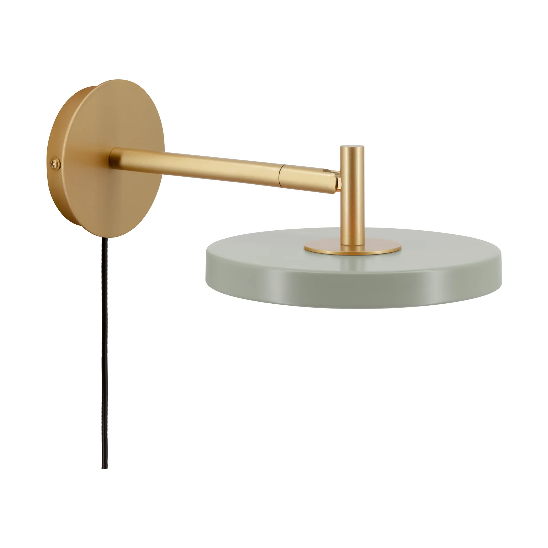 Asteria Wall korte wandlamp, Nuance olive Umage