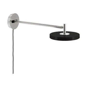 Asteria Wall wandlamp - Long, Black-chrome - Umage