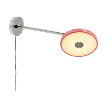 Asteria Wall wandlamp - Long, Nuance rose-chrome - Umage