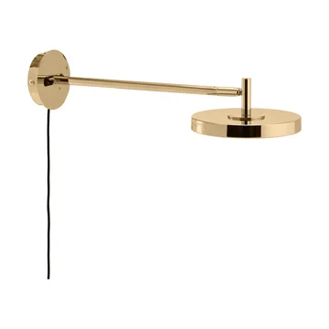 Asteria Wall wandlamp - Long, Polished brass - Umage
