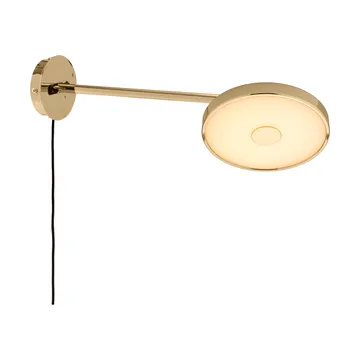 Asteria Wall wandlamp - Long, Polished brass - Umage