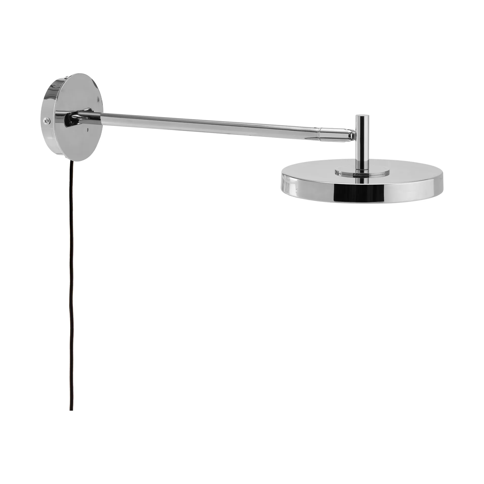 Asteria Wall wandlamp, Long, Polished steel Umage