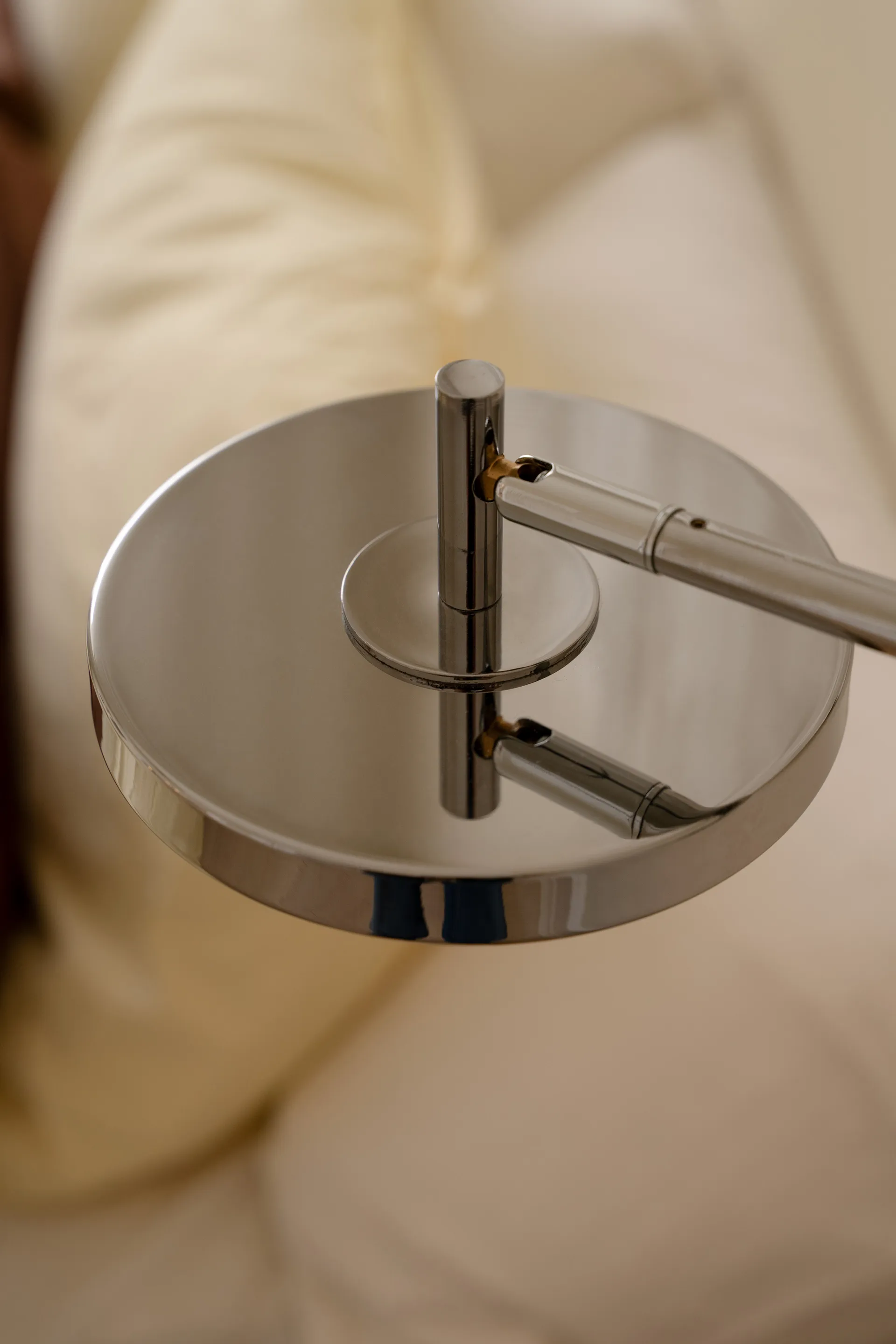 Asteria Wall wandlamp, Long, Polished steel Umage