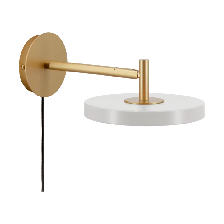 Asteria Wall wandlamp - Short, Nuance mist-brass - Umage