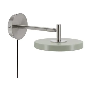 Asteria Wall wandlamp - Short, Nuance olive-chrome - Umage