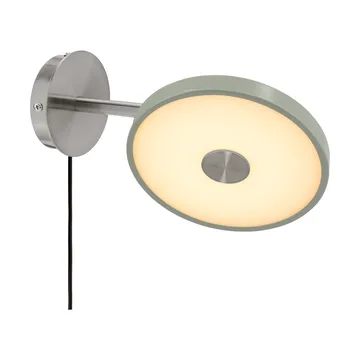 Asteria Wall wandlamp - Short, Nuance olive-chrome - Umage