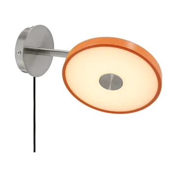 Asteria Wall wandlamp - Short, Nuance orange-chrome - Umage
