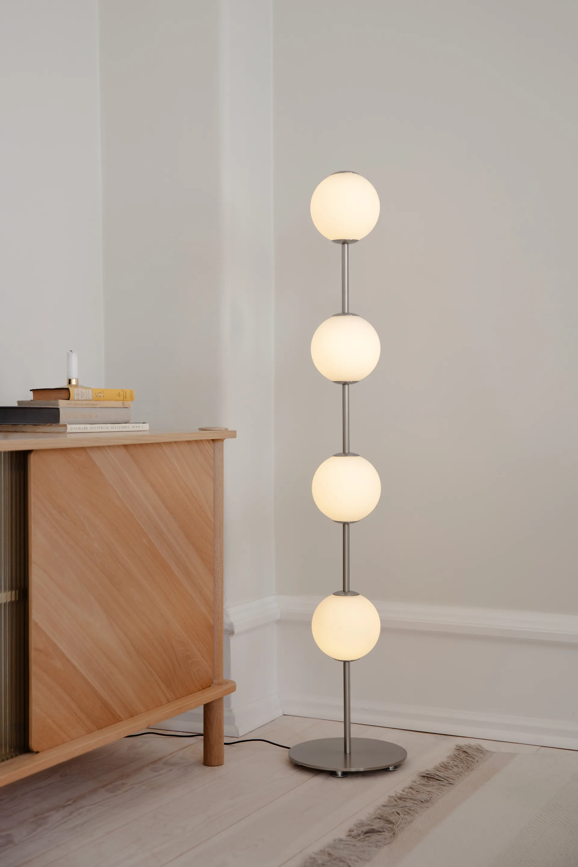 Audrey Floor vloerlamp, Staal Umage
