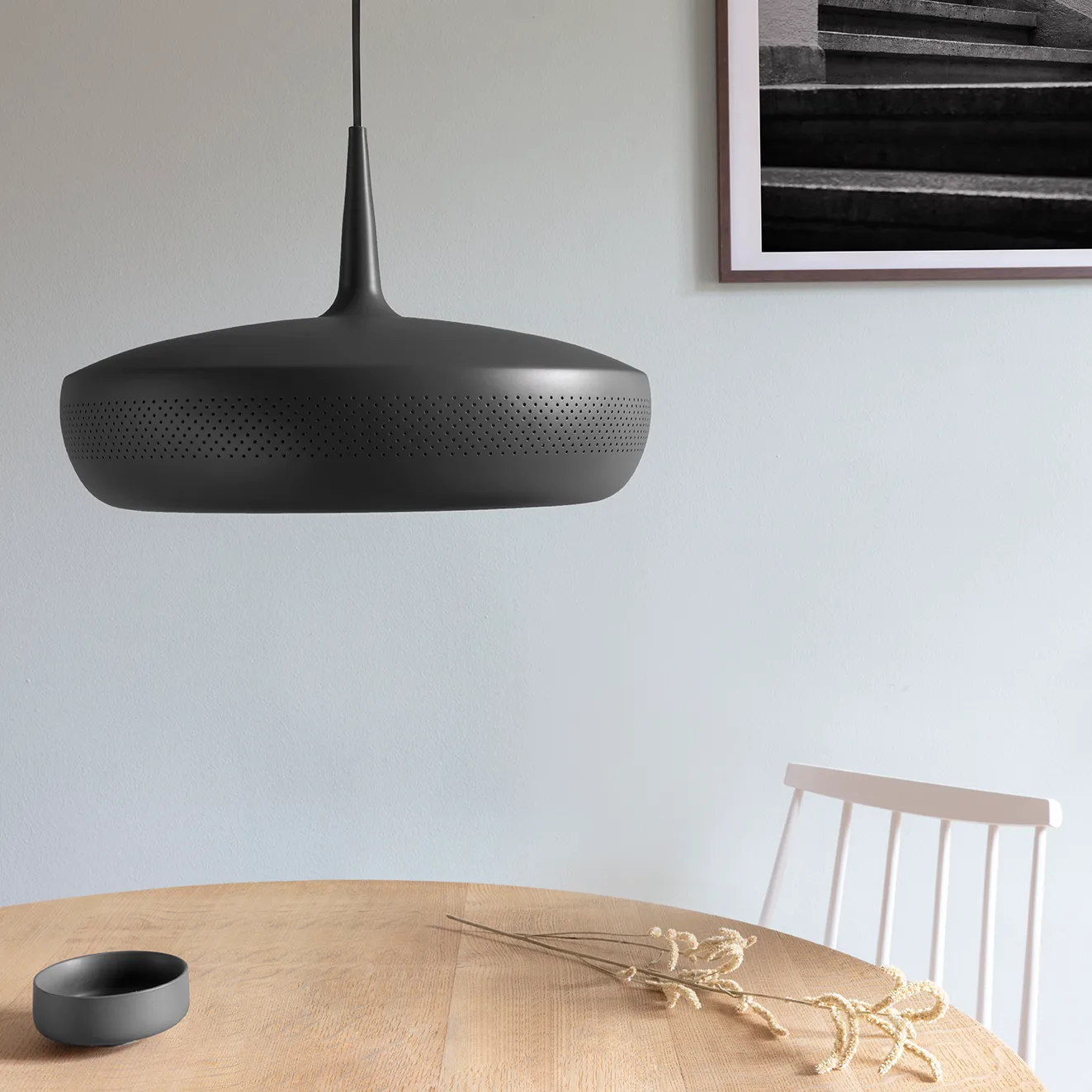 Clava Dine plafondlamp Ø43 cm, Black Umage
