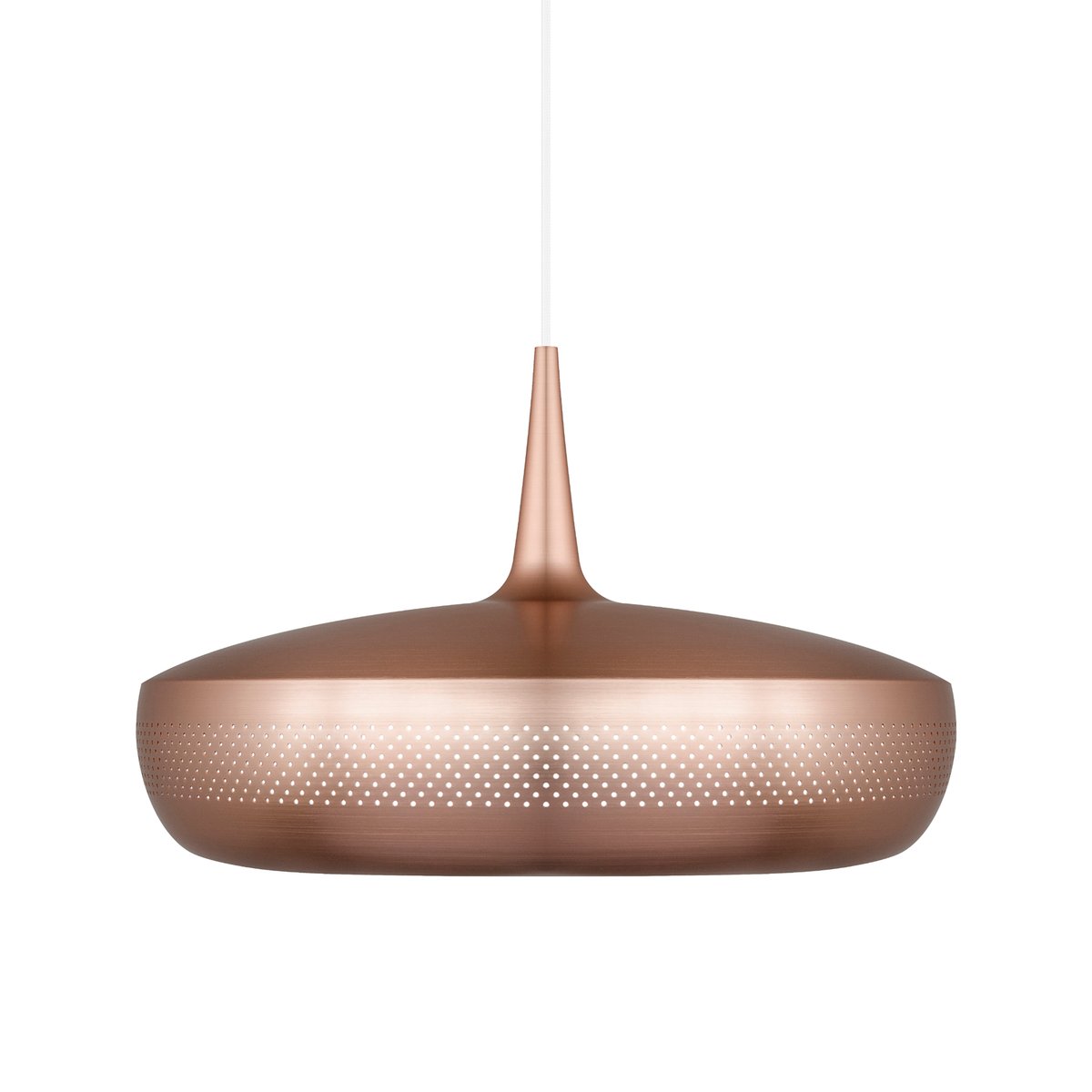 Umage Clava Dine plafondlamp o43 cm Brushed copper | Scandinavisch Interieur | Lampenkappen | Goudkleurig
