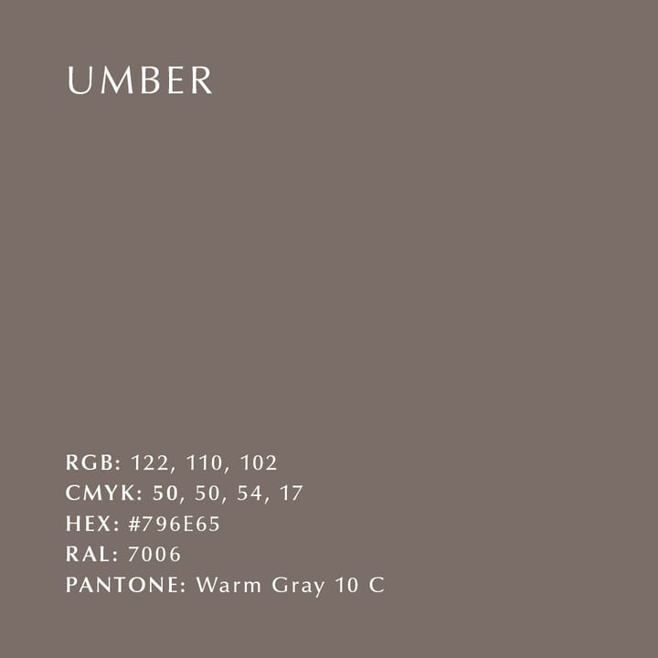 Clava Dine plafondlamp Ø43 cm, Umber Umage