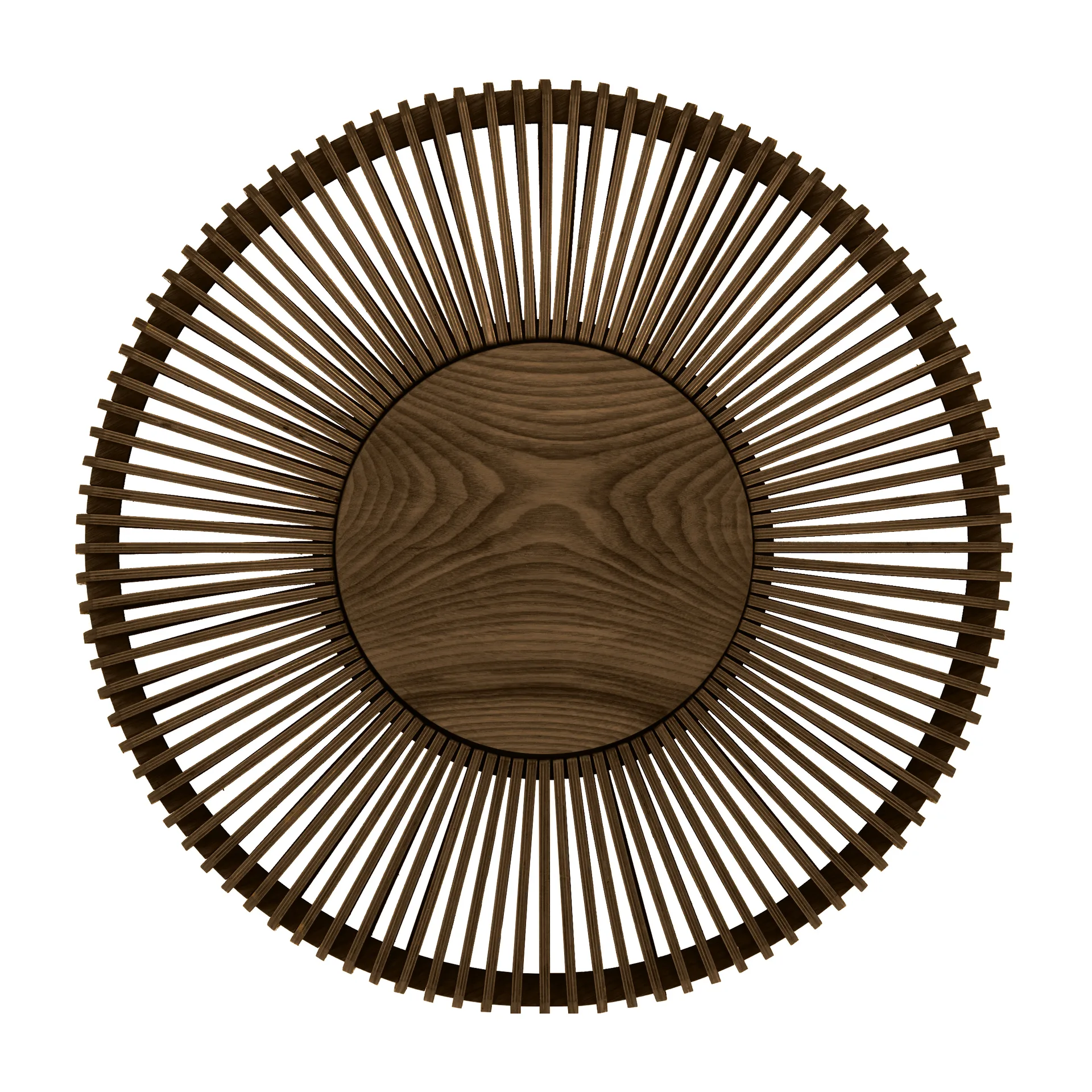 Clava Up wandlamp large, Donker eiken Umage