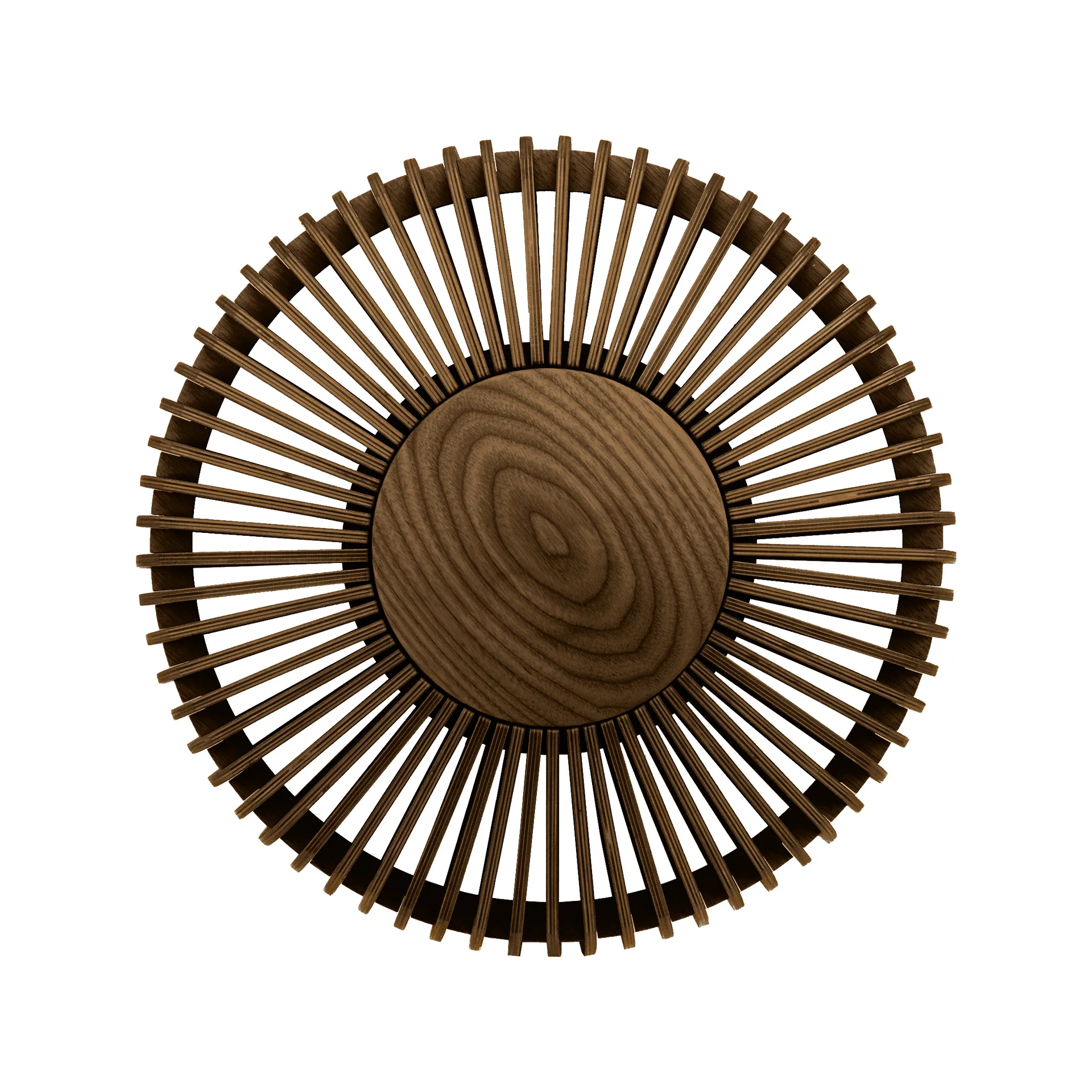 Clava Up wandlamp medium, Donker eiken Umage