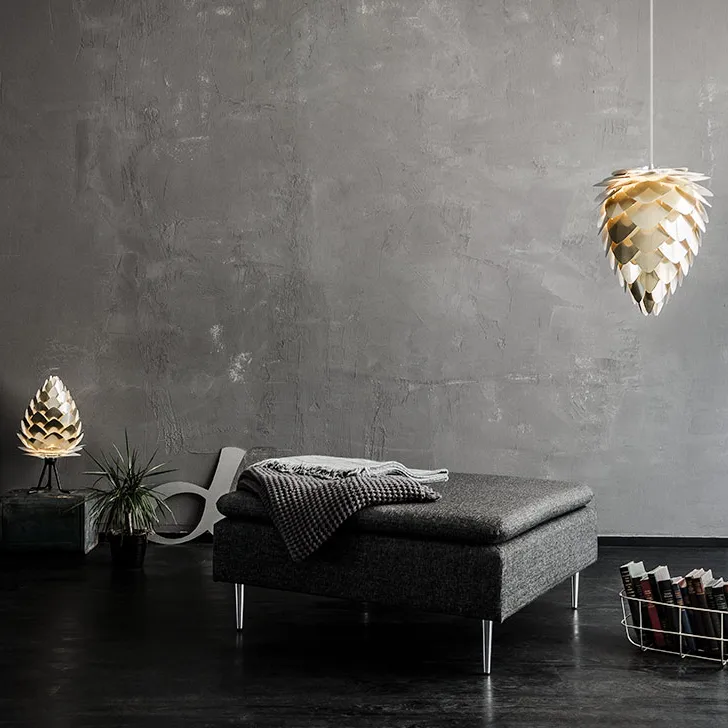 Conia lamp geborsteld messing, Ø 40 cm. Umage