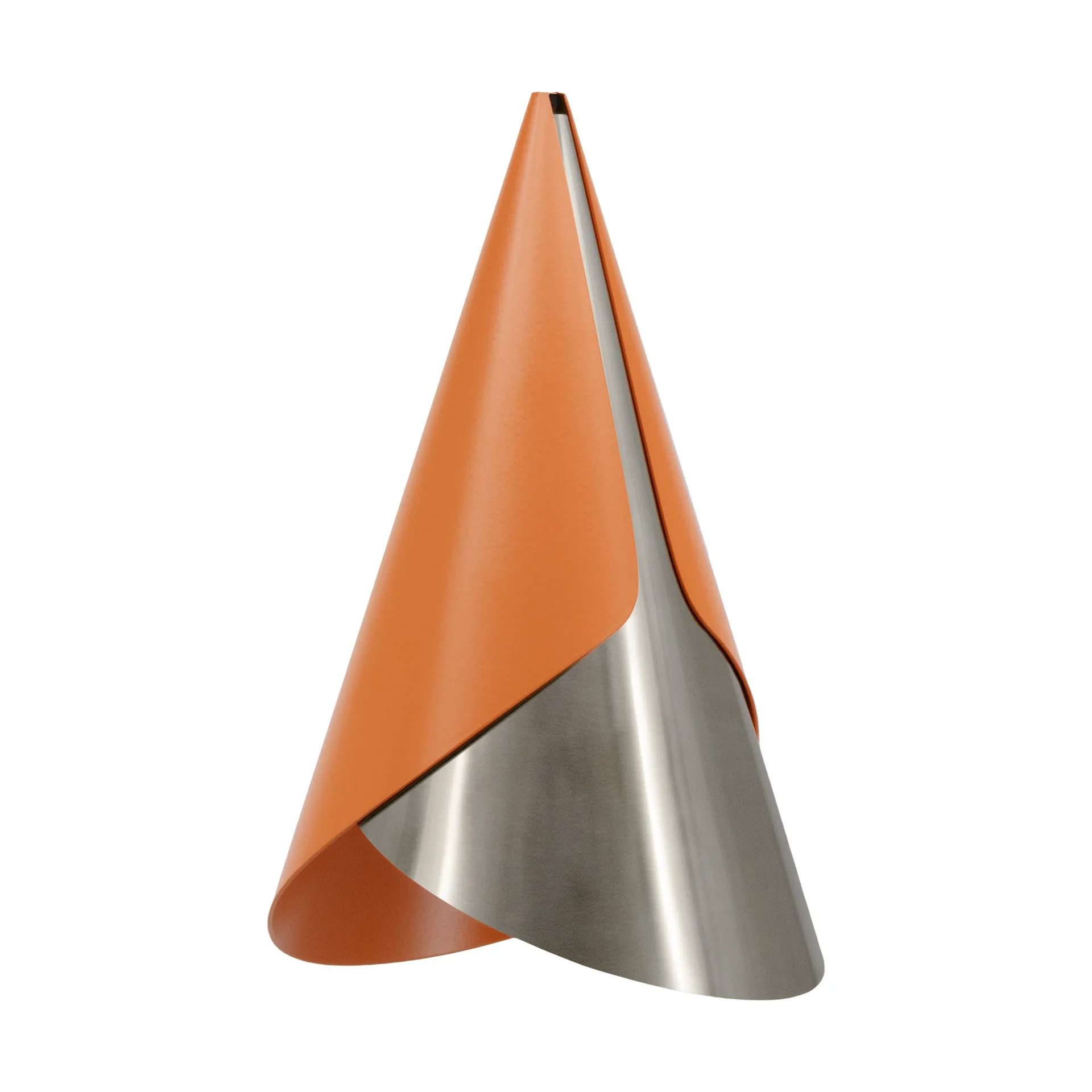 Cornet lampenkap, Nuance orange-steel Umage