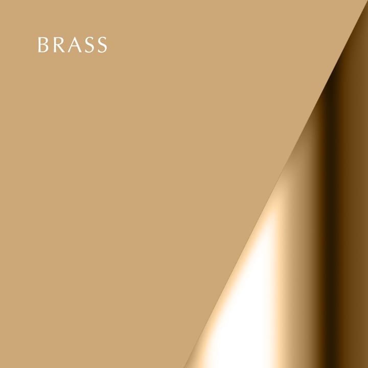 Curious stoel - Oak-brass legs - Umage