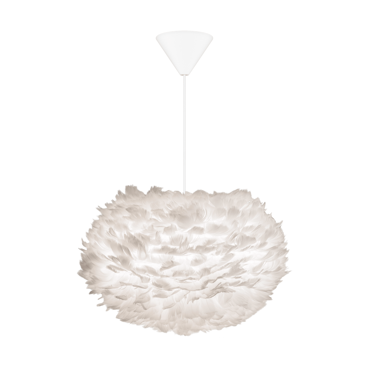 Umage Eos hanglamp medium wit | Scandinavisch Interieur | Wit