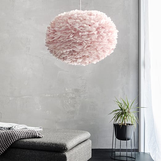Eos lamp lichtroze, Large Ø65 cm Umage